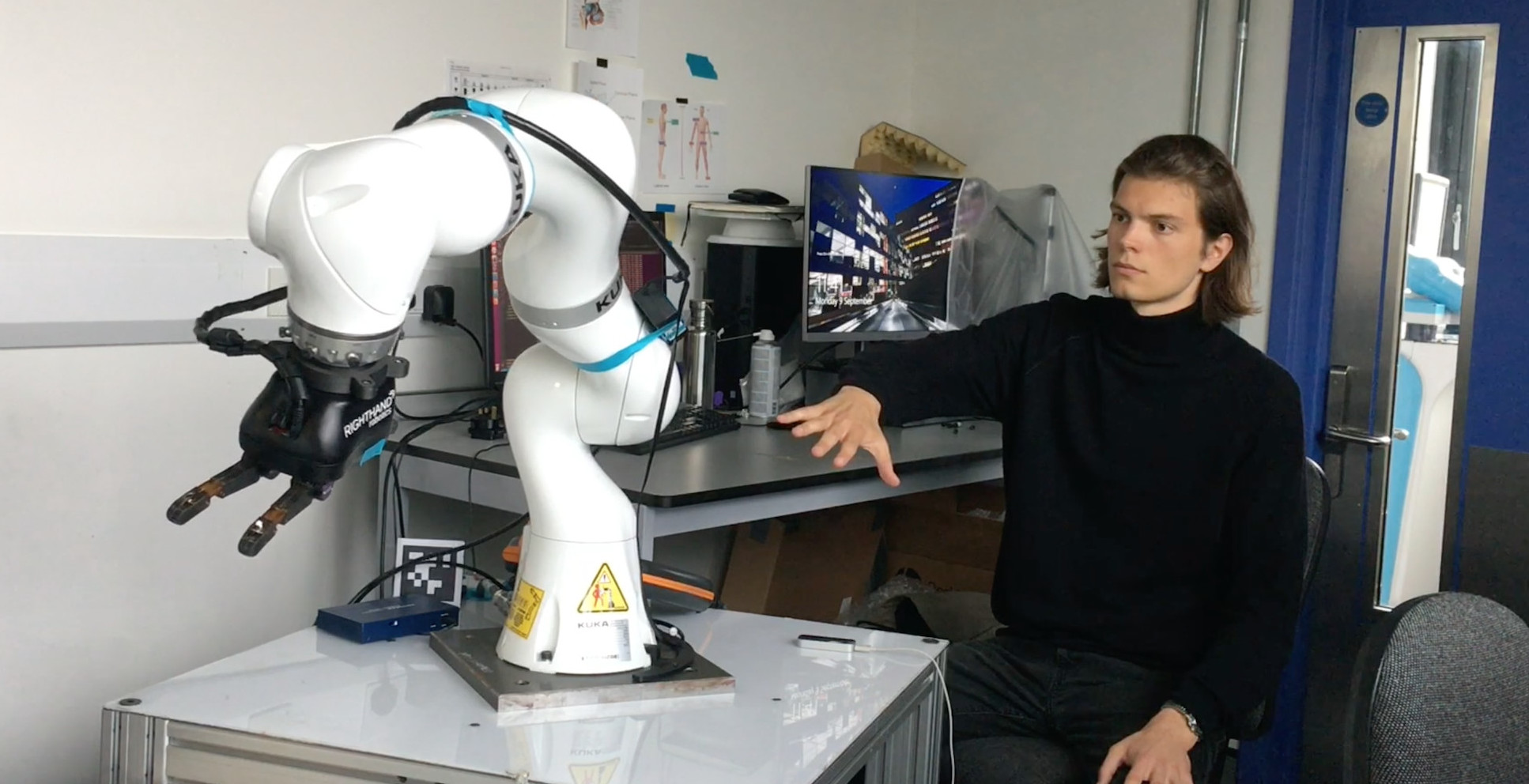 Behind-the-scenes @ Human Interface Lab, Imperial